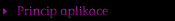Princip aplikace